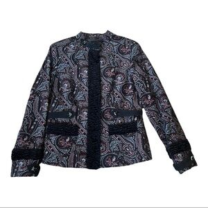 Doncaster Collection Floral Blazer Womens 8